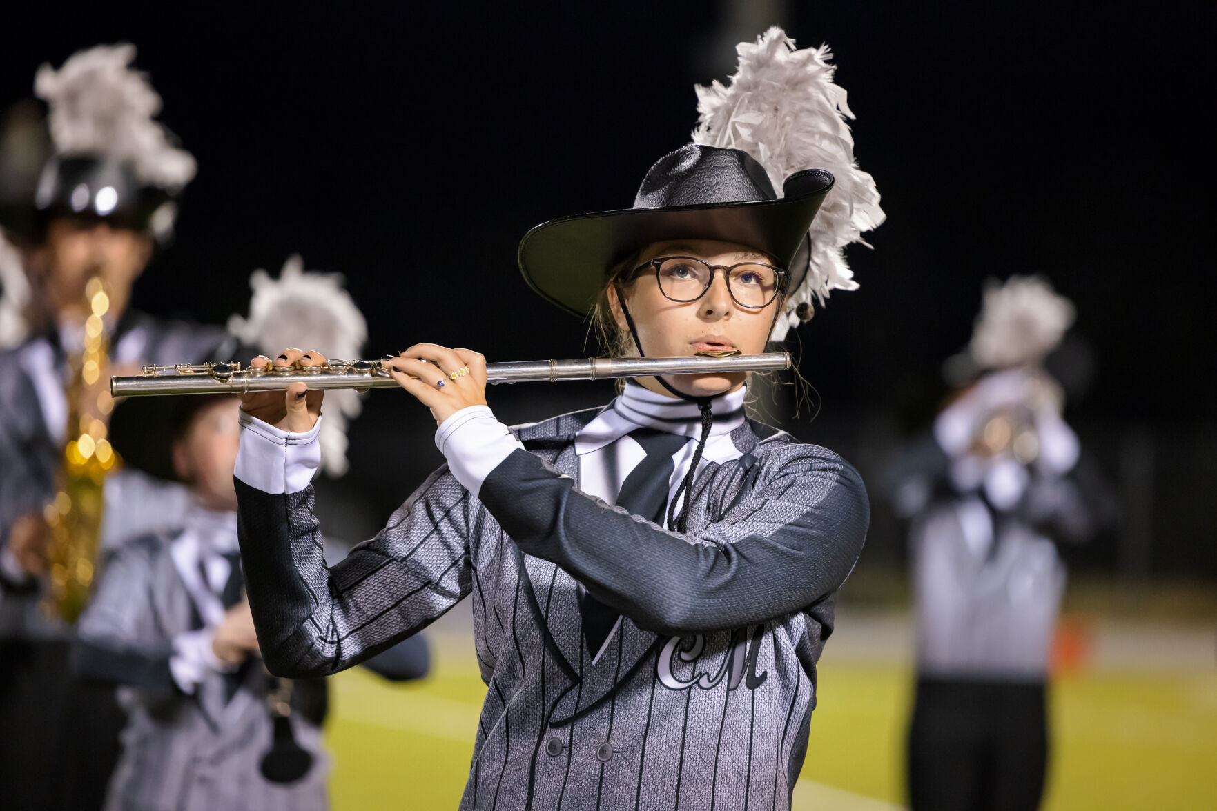 The Hough Huskey defeated the Cox Mill Chargers 48-7 on Friday night at Cox Mill High School.
